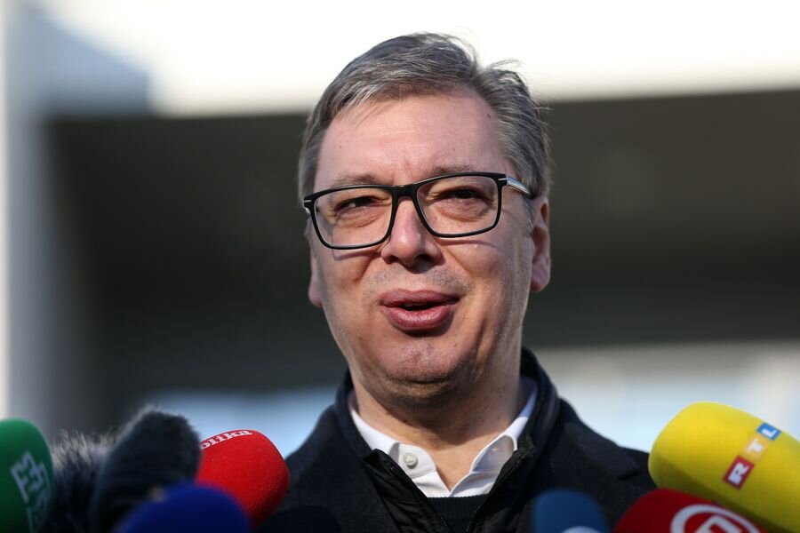    Президент Сербии Александар Вучич © ANDREJ CUKIC/EPA/ТАСС