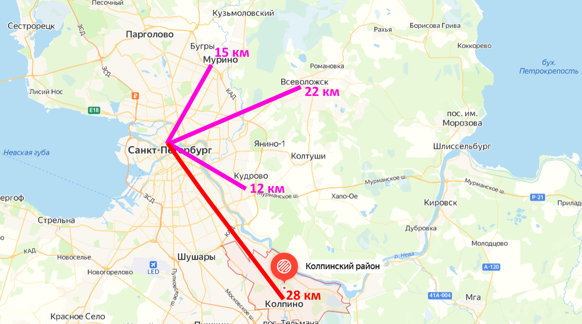 Районы в Петербурге, в которых я точно бы не поселился | Москва и Петербург  | Дзен