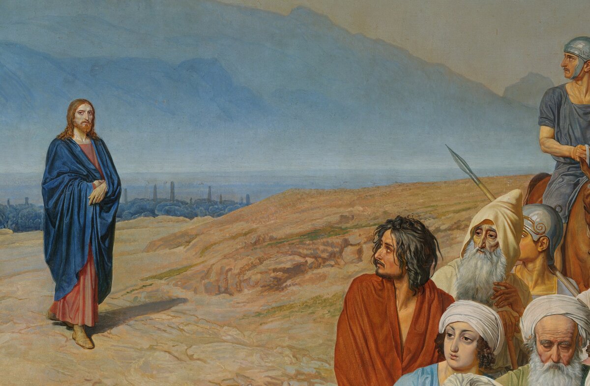 Александр Иванов. «Явление Христа народу» (фрагмент)