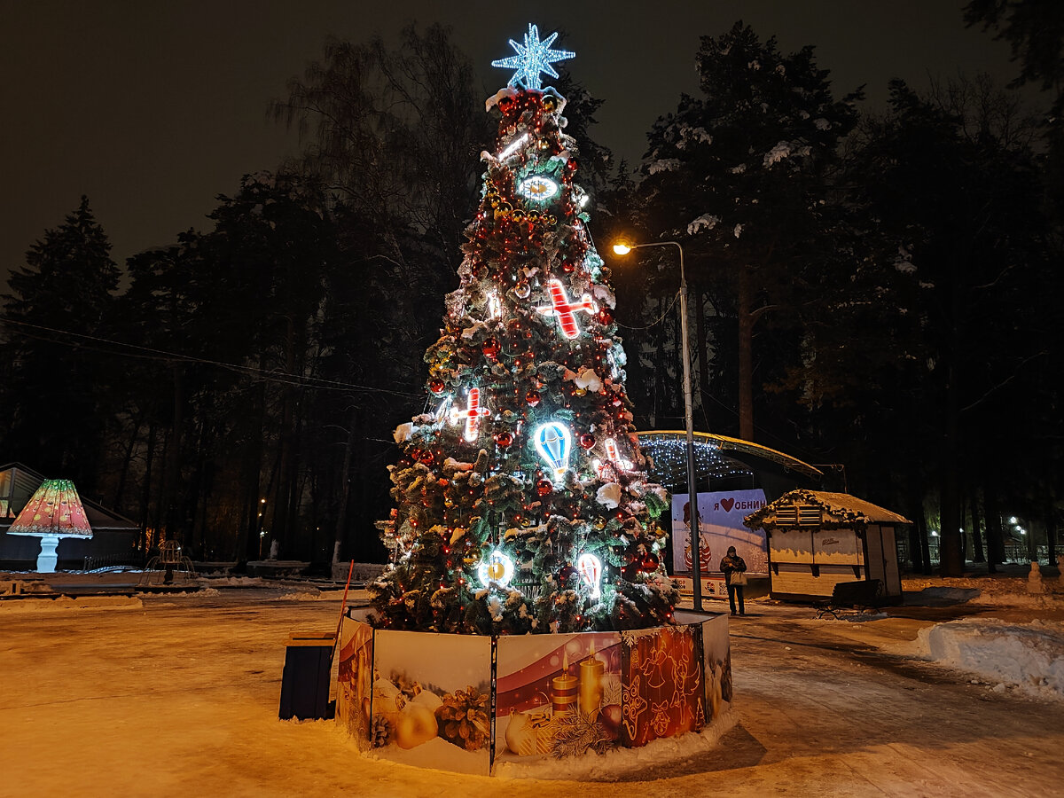 Новогодняя ёлка в Старом парке