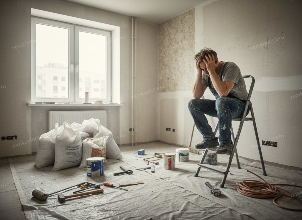Время утекает незаметно: ремонт, который должен был занять пару недель, превратился в месяцы пыли и беспорядка. Знакомая картина?