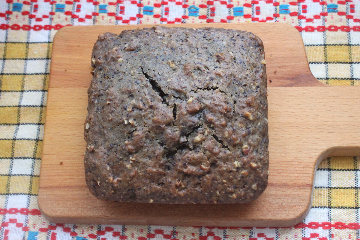 Только сразу не режем - даем остыть.