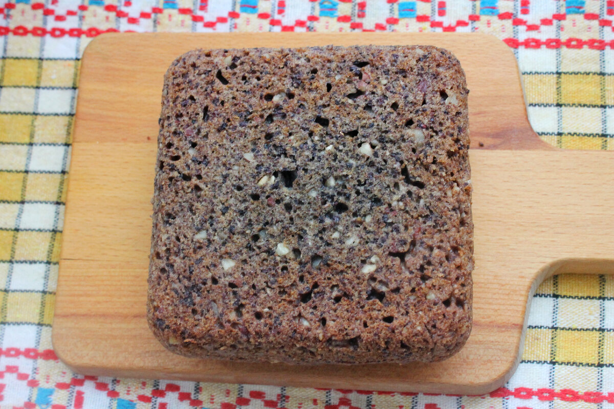 А такой пористый пирог получился снизу.