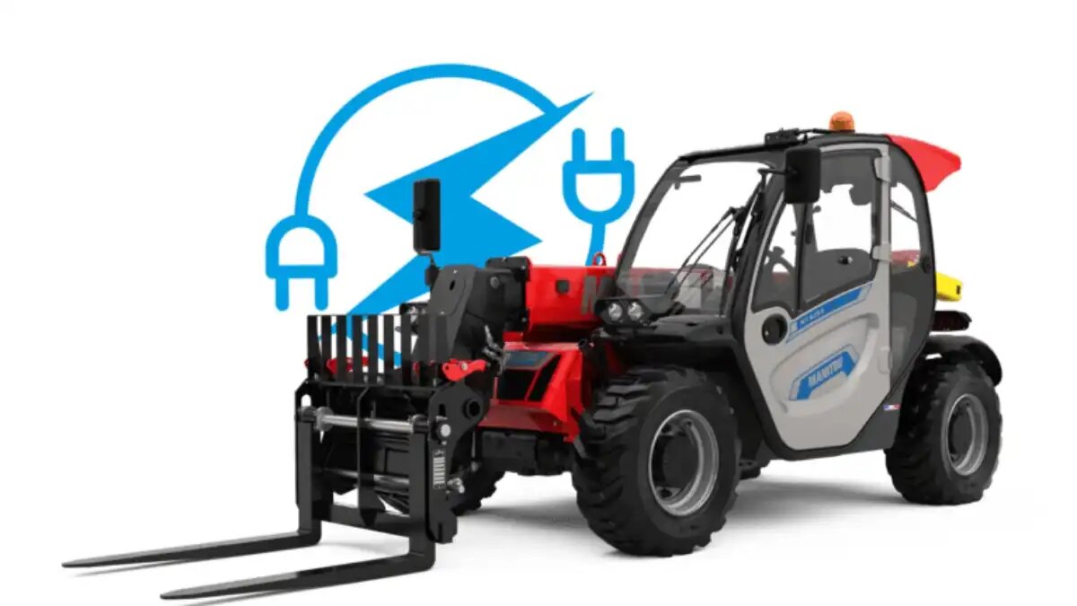 Фото: views.manitou-group.com Новый электрический телескопический погрузчик Manitou MLT 625e