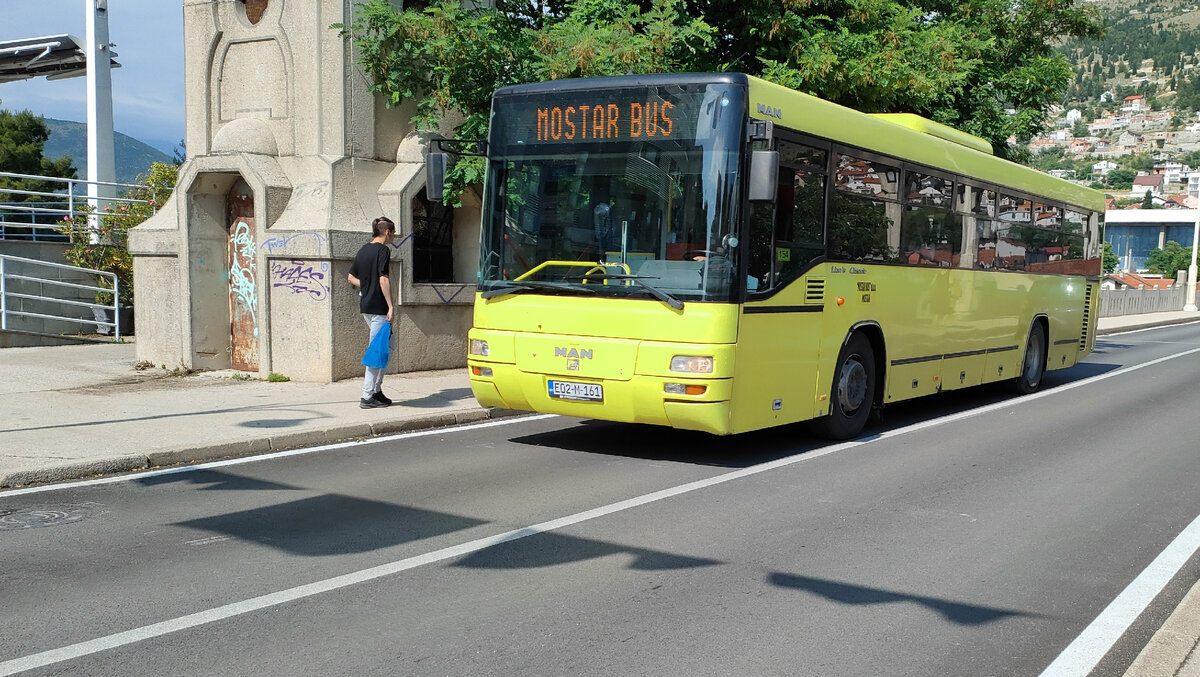 Carinski Most, автобус MAN A74 Lion's Classic SL**3