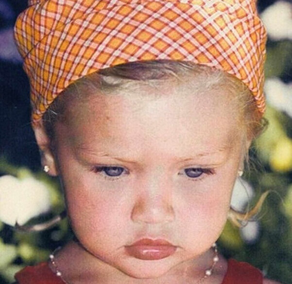    Джиджи Хадид в детстве