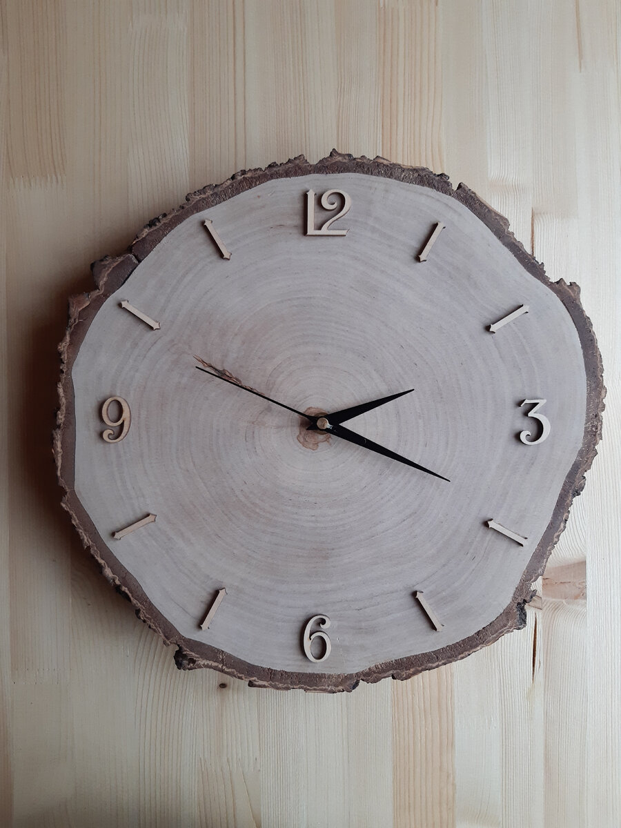 Часы из дерева своими руками: хэндмейд в интерьере