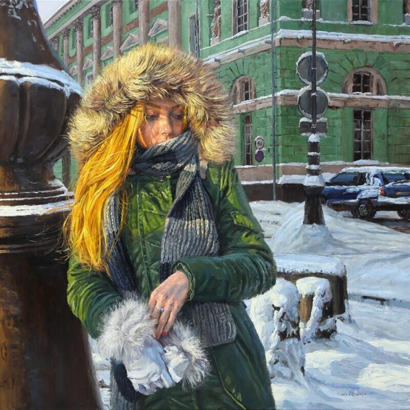 Художник Мишель дель Кампо