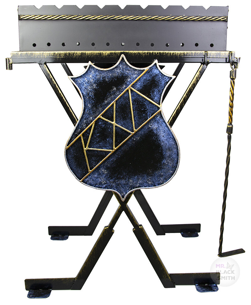 мангал хоккей от мастерской уникальных кованых изделий mrblacksmith 