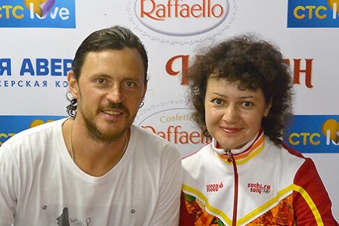 С двукратным чемпионом мира, олимпийским чемпионом Максимом Марининым