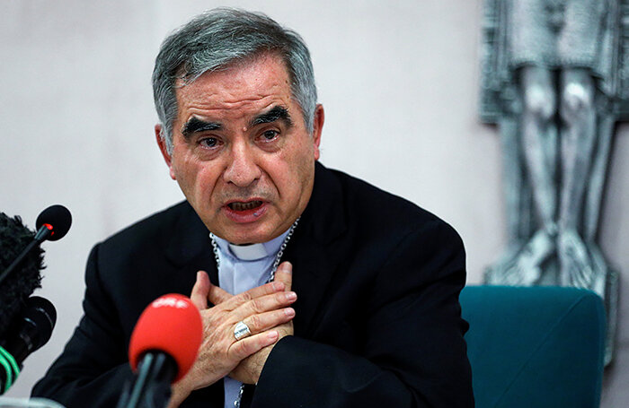    Кардинал Джованни Анджело Беччу.Guglielmo Mangiapane/Reuters