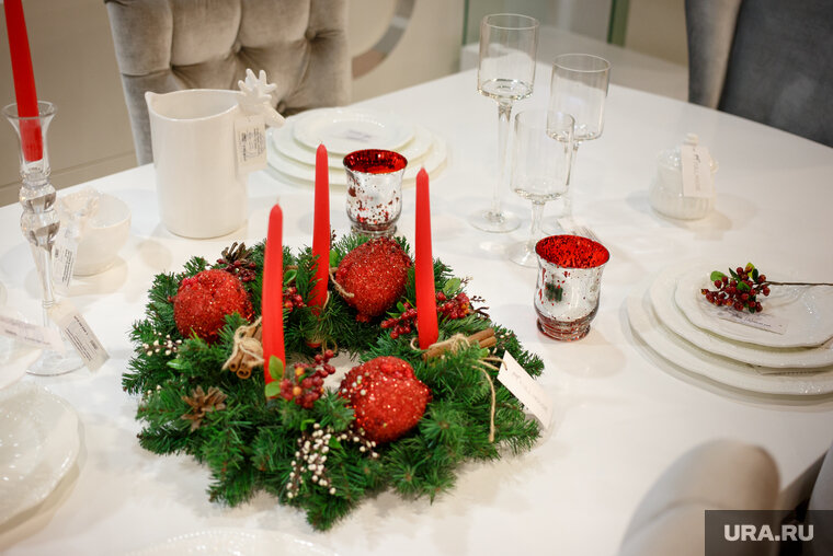    Элитные квартиры уже украшены к Новому году