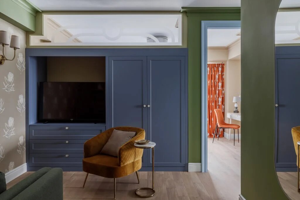 На фото прекрасная квартира недалеко от Садового кольца clck.ru/379sWr