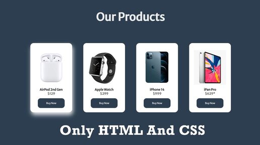 Download Video: Адаптивный дизайн карточек товаров с использованием HTML и CSS | Responsive product Cards design with HTML CSS