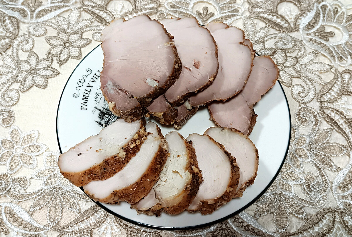 Буженина из свинины и курицы. Фото автора