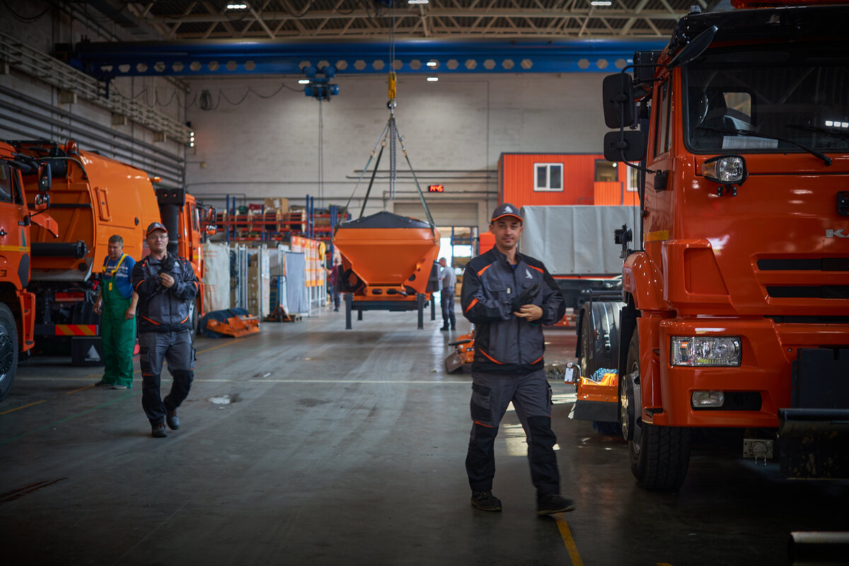 Каждая четвертая дорожно-коммунальная машина в России сошла с конвейера завода Меркатор