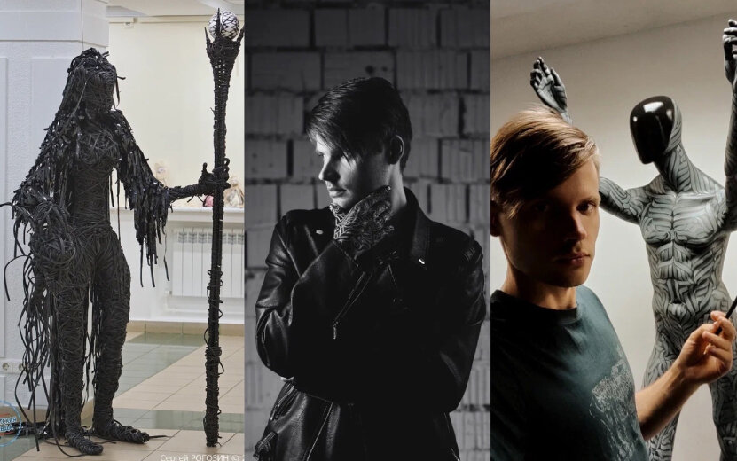   «Я просто вижу воображением»: Дмитрий Ашихмин создает киберпанк-скульптуры