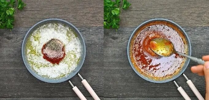 Готовим ароматный сливочный соус для креветок  Фото: cooktoria.com