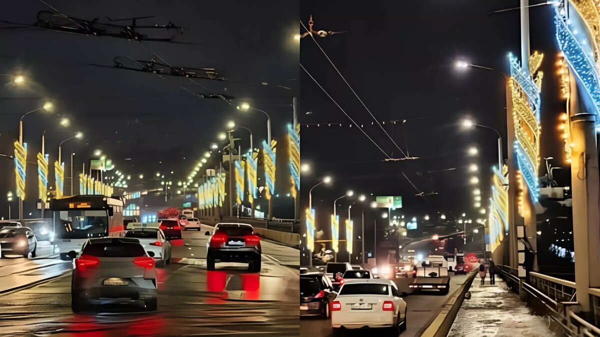     Жители Ростова-на-Дону раскритиковали оформленный в желто-синих тонах мост Стачки, обсуждение началось в соцсетях.