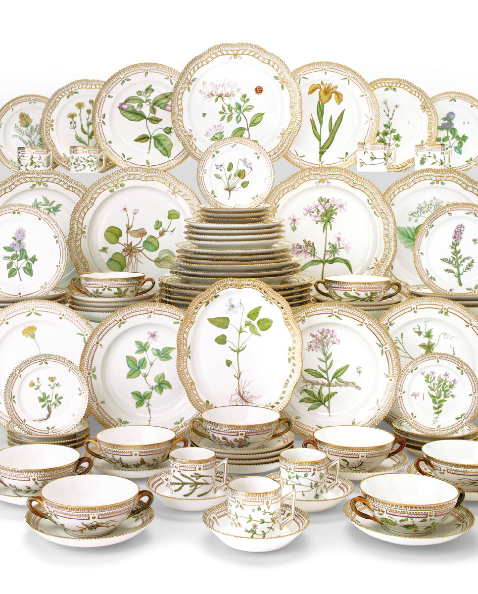 ������ �Flora Danica�. 1790 ���. Royal Copenhagen, ����� 