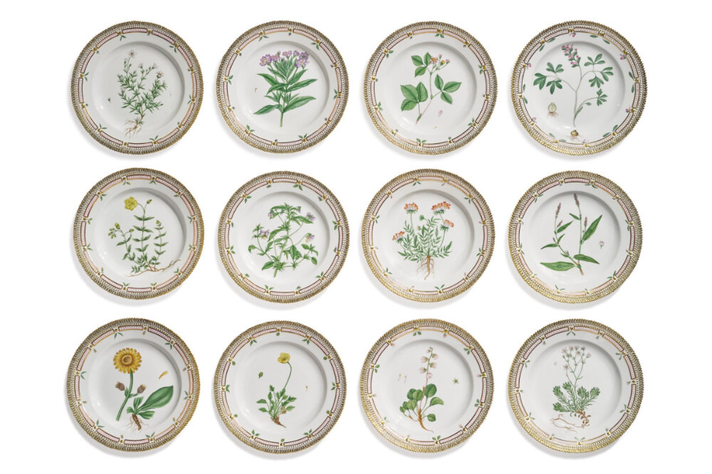 ������ �Flora Danica�. 1790 ���. Royal Copenhagen, �����  
