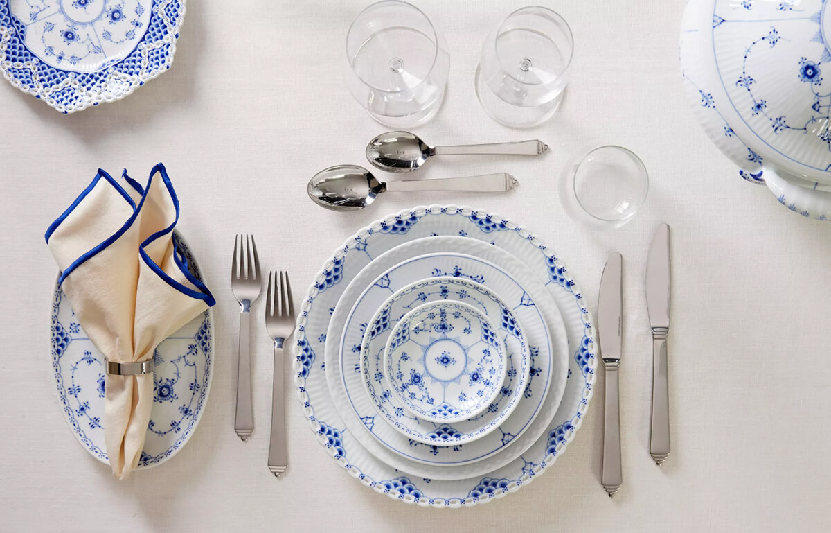 ������ �Blue fluted�. Royal Copenhagen, �����