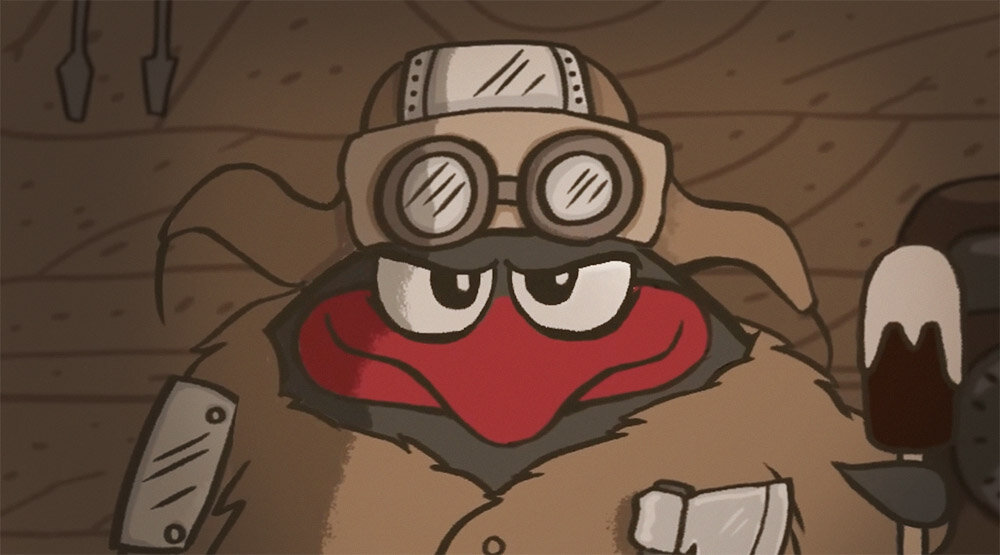     Кадр из клипа «Лесник»