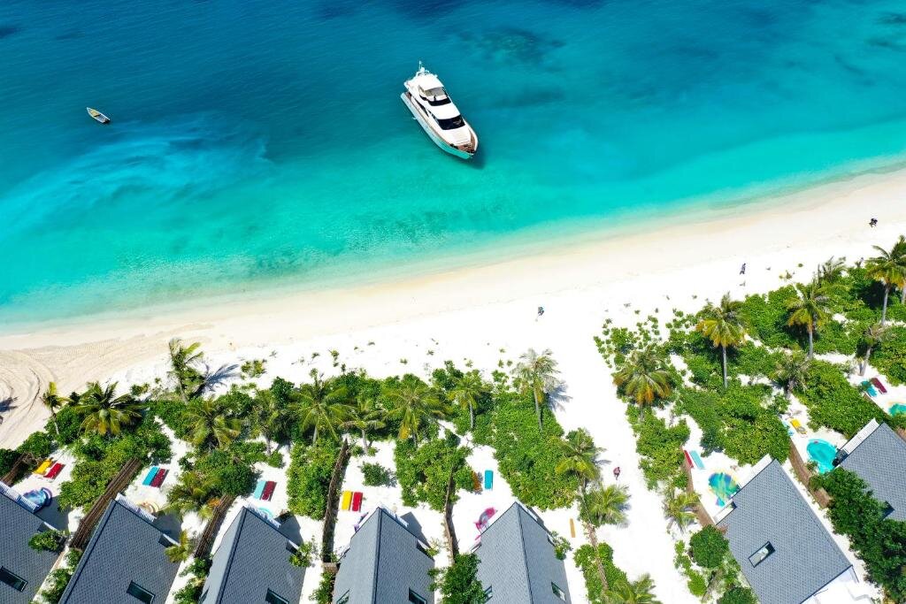 Dusit Thani Maldives Лагуна