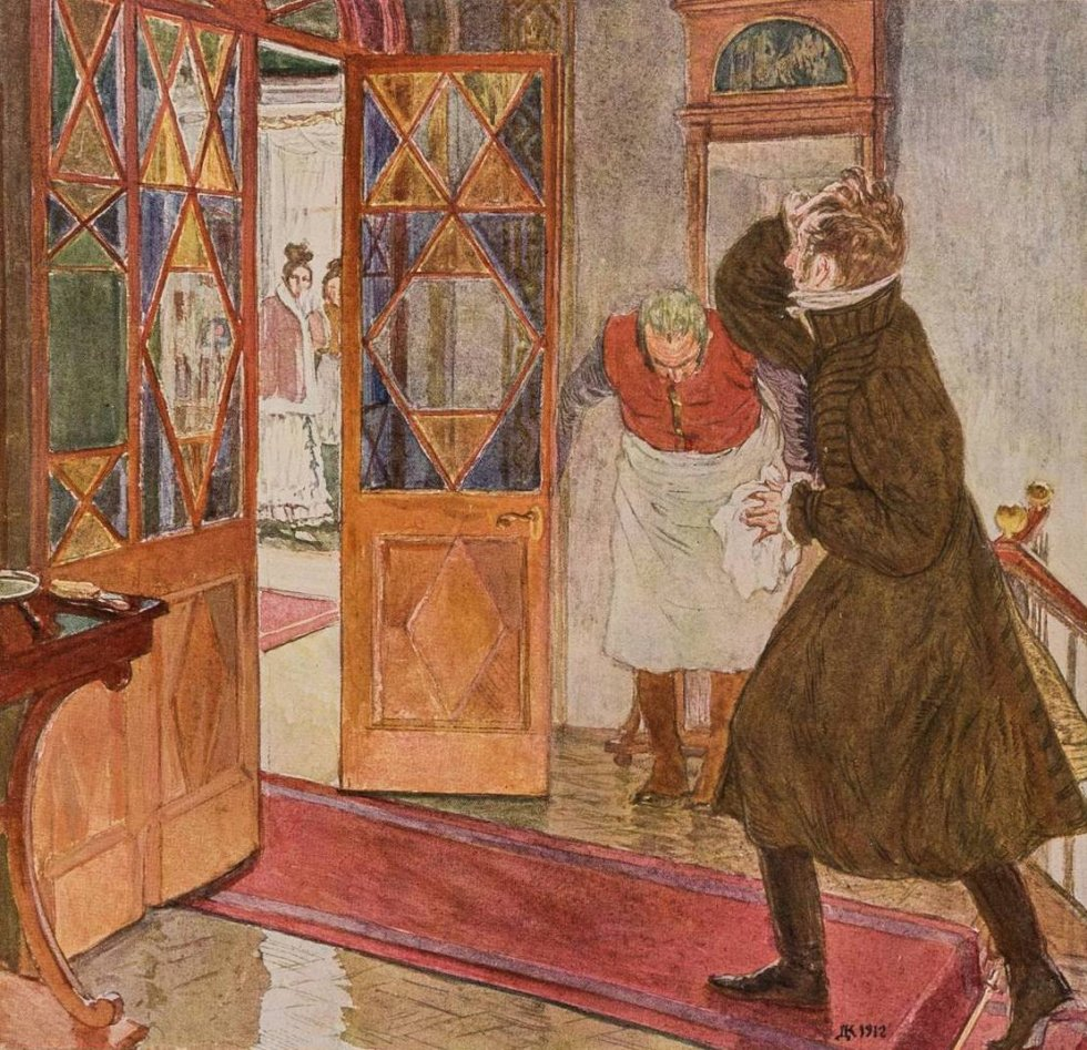 Кардовский горе от ума. Дмитрий Кардовский. Иллюстрация к комедии «горе от ума». 1912 Год. Иллюстрации к комедии горе от ума Грибоедова. Кардовский художник горе от ума. Чацкий чуть свет уж на ногах