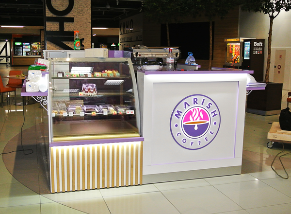 Островок формата кофе с собой. Производство ООО Додель, dodele.ru