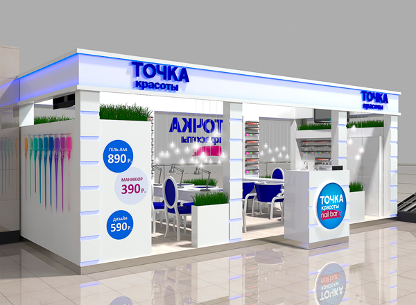 Островок маникюра. Автор проекта ООО Додель, dodele.ru