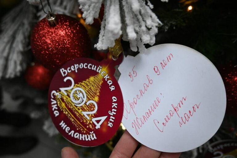    В Бугуруслане поддержали новогоднюю акцию «Елка желаний» Андрей Севостьянов