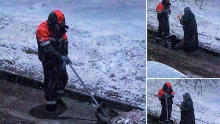 Супергерой "дворник Хамза" оказался Сергеем. Российские чиновники ...