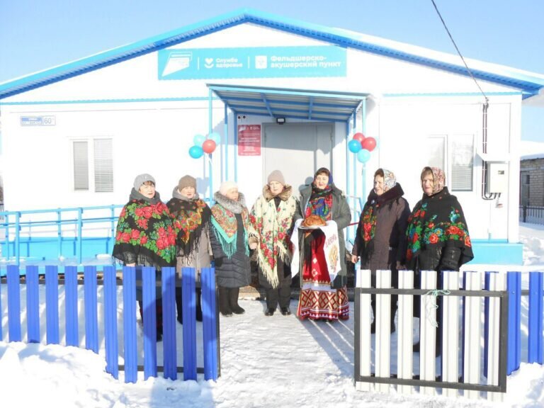    В Северном районе открыли три фельдшерско-акушерских пункта Кристина Просвиркина