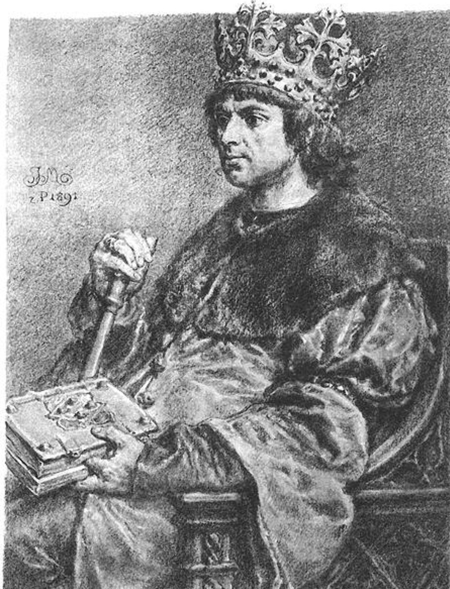 Александр Ягеллончик, худ. Ян Матейко