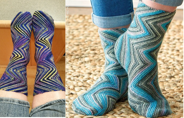 Ту можно посмотреть еще варианты исполнения: https://www.ravelry.com/patterns/library/smokey-zickzacks. А инструкция (перевод) пока еще тут: https://www.liveinternet.ru/users/irina28071967/post486175270/