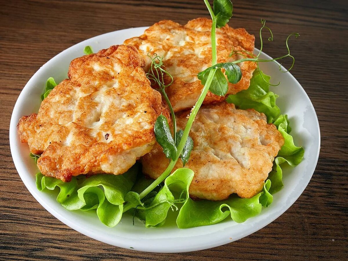 Пышные котлеты из куриного фарша