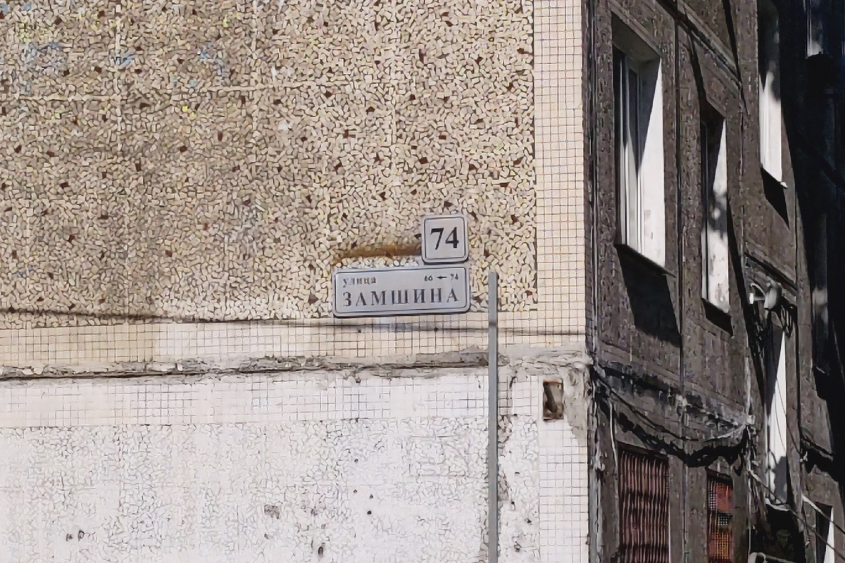 Улица Замшина 