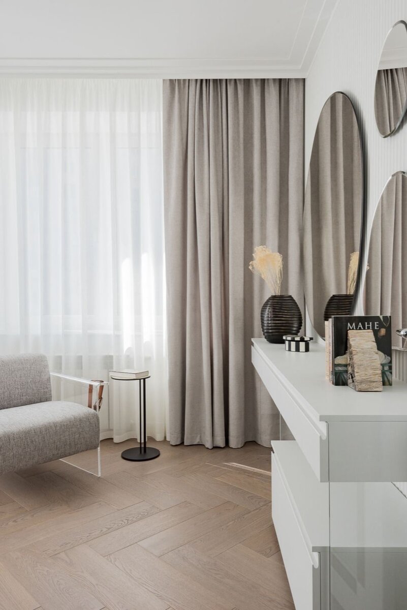 Белые шторы - 4sofa.ru