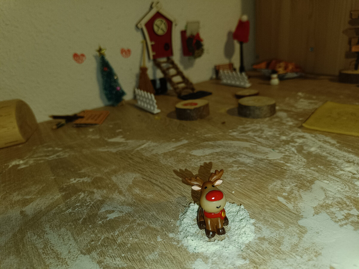 Вот во что превратился рисунок сына.