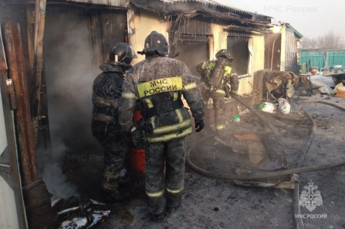   Два человека погибли в пожарах за выходные в Забайкалье