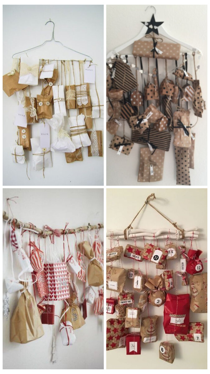 Идеи адвет календарей с Pinterest