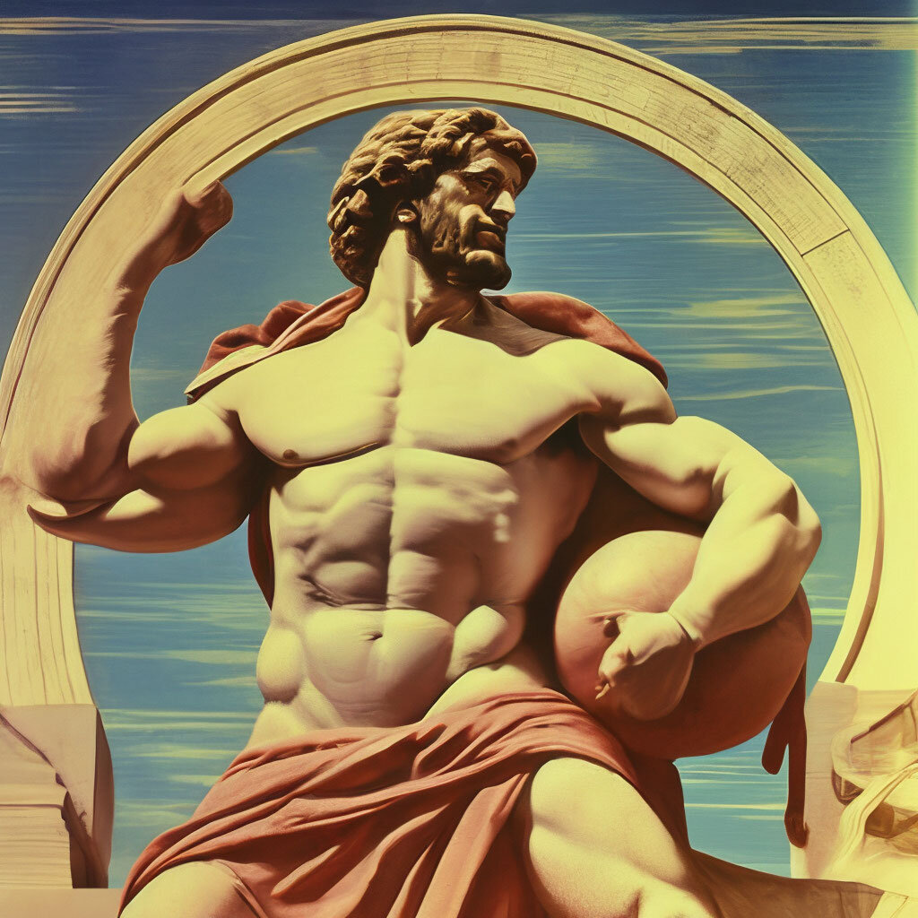 Пифагор в молодости