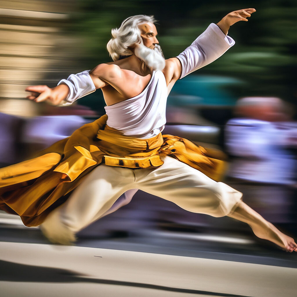 Пифагор по дороге на работу