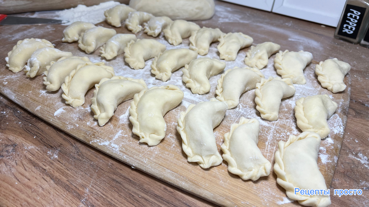 Вареники с картошкой и жареным луком домашние | вареники рецепт | рецепты  просто | Рецепты просто | Дзен