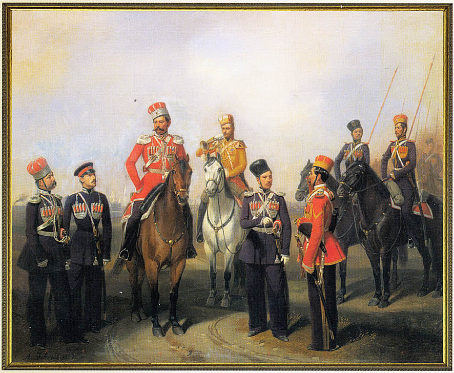 Гебенс, Адольф Иванович. Группа чинов Крымско-Татарского эскадрона. 1858 год