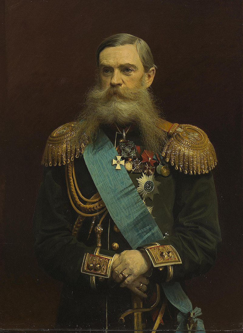 Граф Ф. Л. Гейден. Портрет работы Ивана Крамского, 1881 г. (Государственный Эрмитаж)