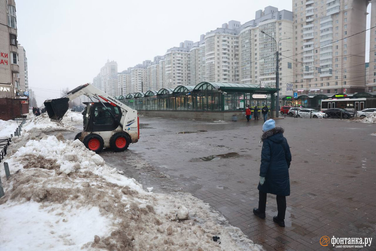 Оттепель в Петербурге набирает обороты. Читайте на 