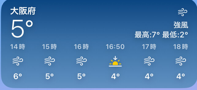 Погода в день публикации статьи: как раз +5 с сильным ветром