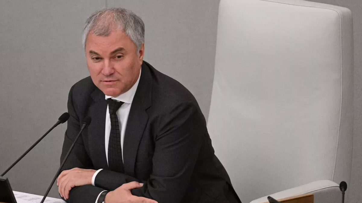    Володин прокомментировал введение нового пакета санкций. Фото: РИА Новости, Рамиль Ситдиков